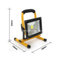 New 12V 24V10W Rechargeable & Portable LED Outdoor Lighting Camping Solar Floodlight